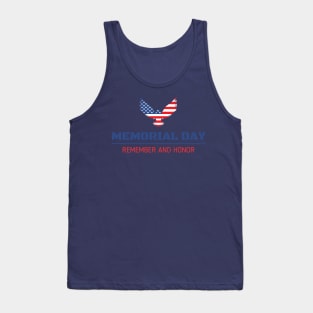 REMEMBER AND HONOR Tank Top